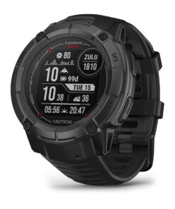 Garmin Instinct 2X Solar Tactical 50mm Αδιάβροχο Smartwatch με Παλμογράφο (Black)