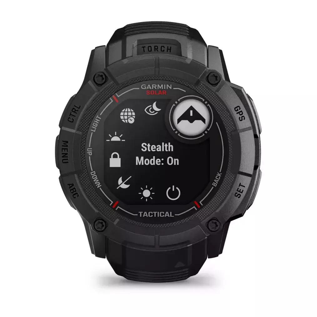 Garmin Instinct 2X Solar Tactical 50mm Αδιάβροχο Smartwatch με Παλμογράφο (Black) - Image 6