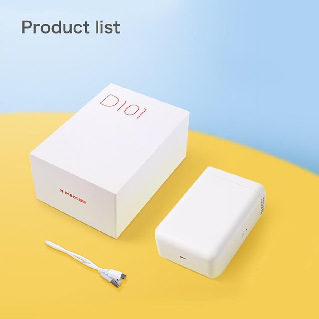 Niimbot D101 Ηλεκτρονικός Ετικετογράφος Χειρός σε Λευκό Χρώμα - Image 9