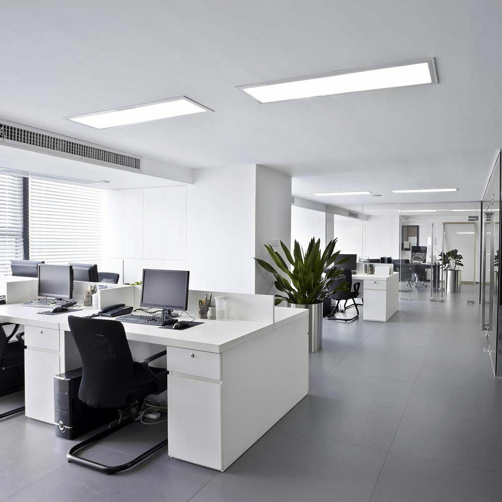 V-TAC Παραλληλόγραμμο Χωνευτό LED Panel 40W με Φυσικό Λευκό Φως 4000K 120x120εκ. 216625 - Image 3