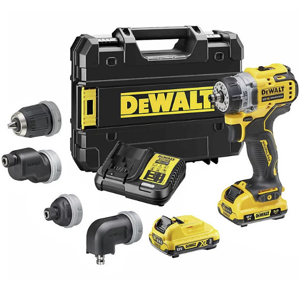 Dewalt DCD703L2T Δραπανοκατσάβιδο 12V 2x3Ah - Image 3