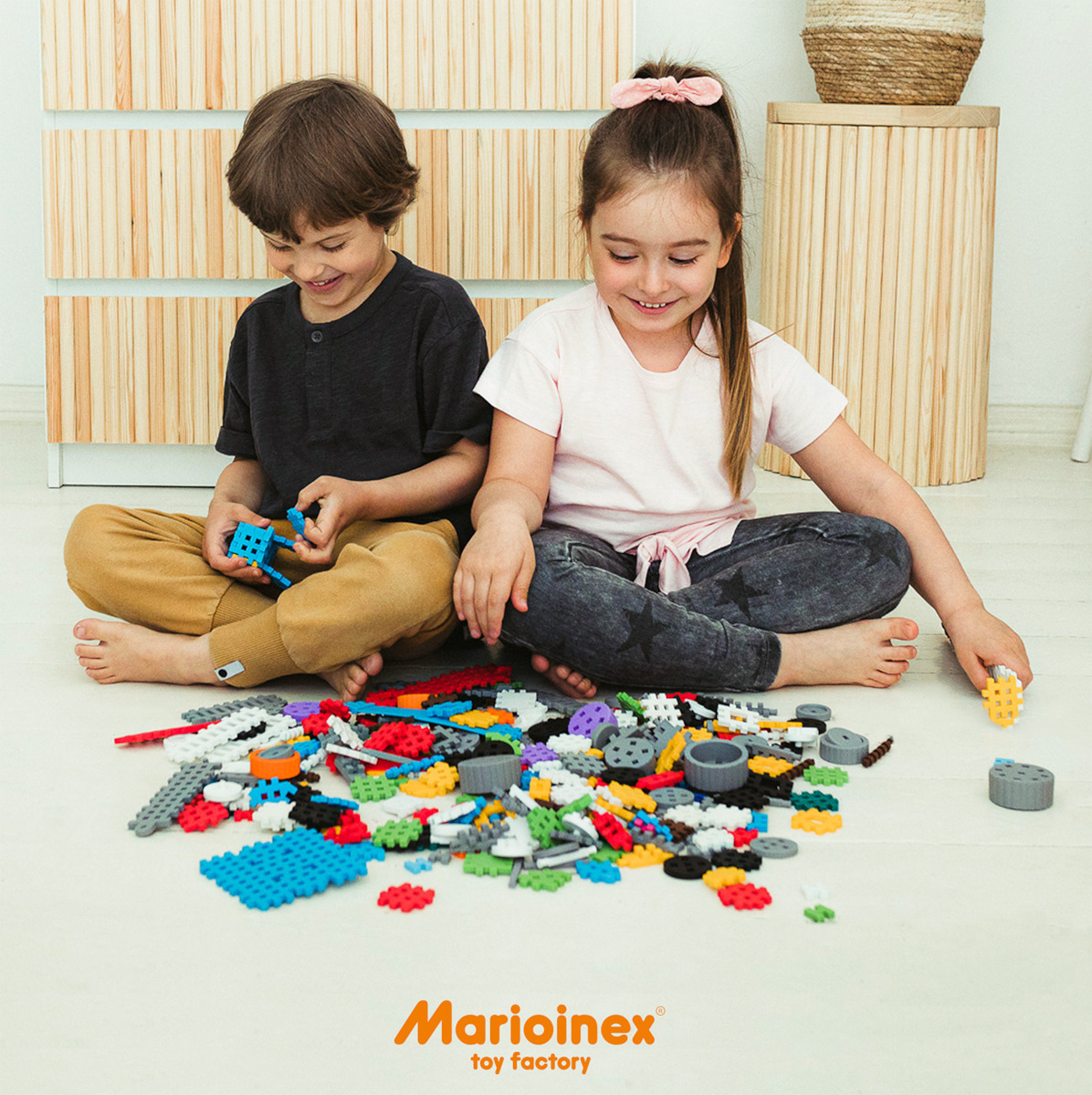 Marioinex Τουβλάκια για 3+ Ετών 141τμχ 904053 - Image 3