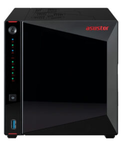 Alternative view of Asustor AS5404T NAS με 4 θέσεις για HDD/M.2/SSD και 2 θύρες Ethernet