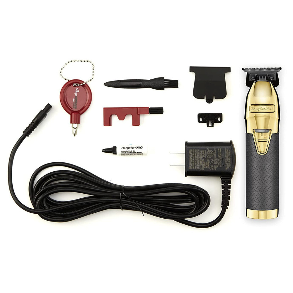 Babyliss Pro Pro GoldFX Boost+ Επαναφορτιζόμενη Κουρευτική Μηχανή Χρυσή FX7870GBPE - Image 6