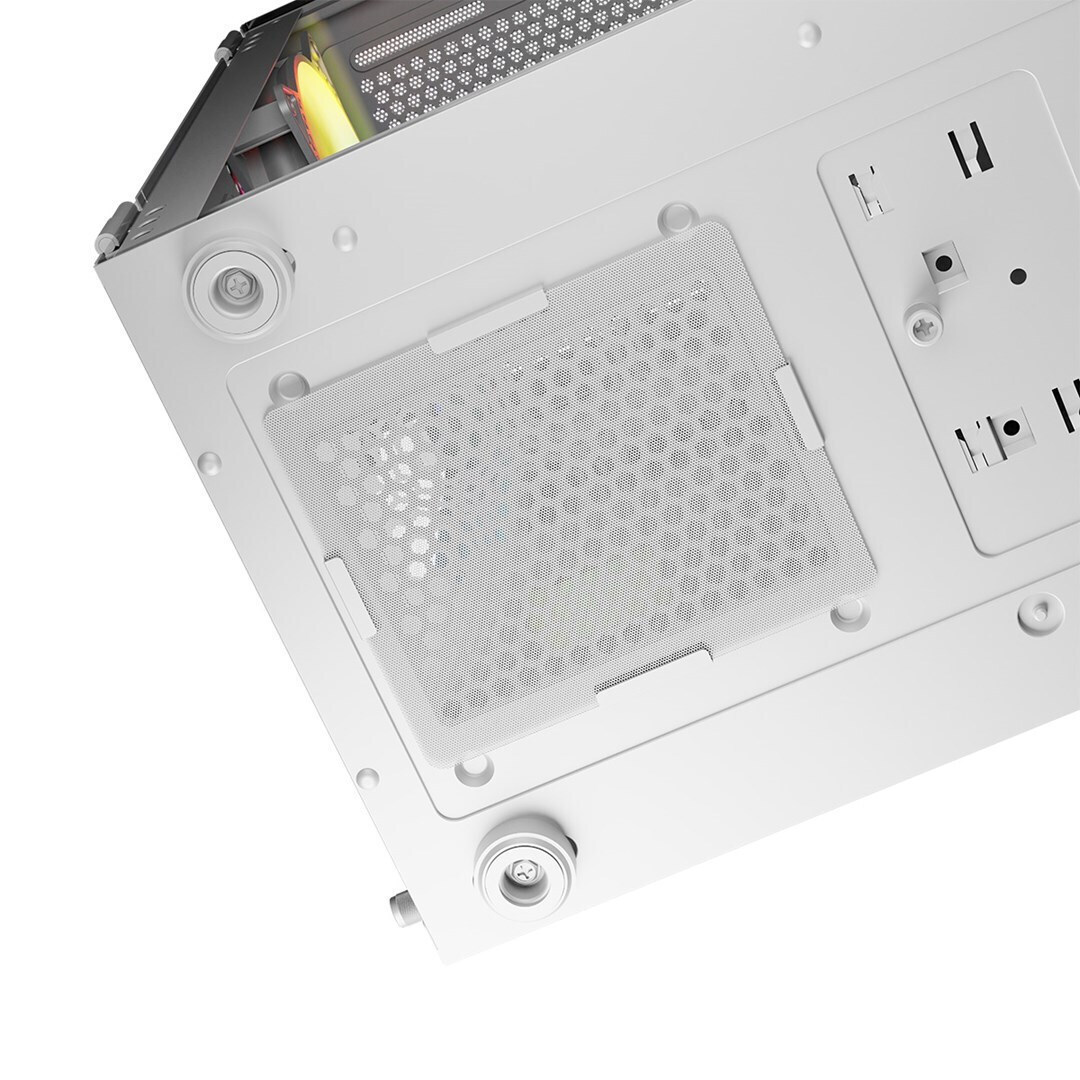 Logic Portos ARGB Mini Tower Κουτί Υπολογιστή με Πλαϊνό Παράθυρο Λευκό - Image 16
