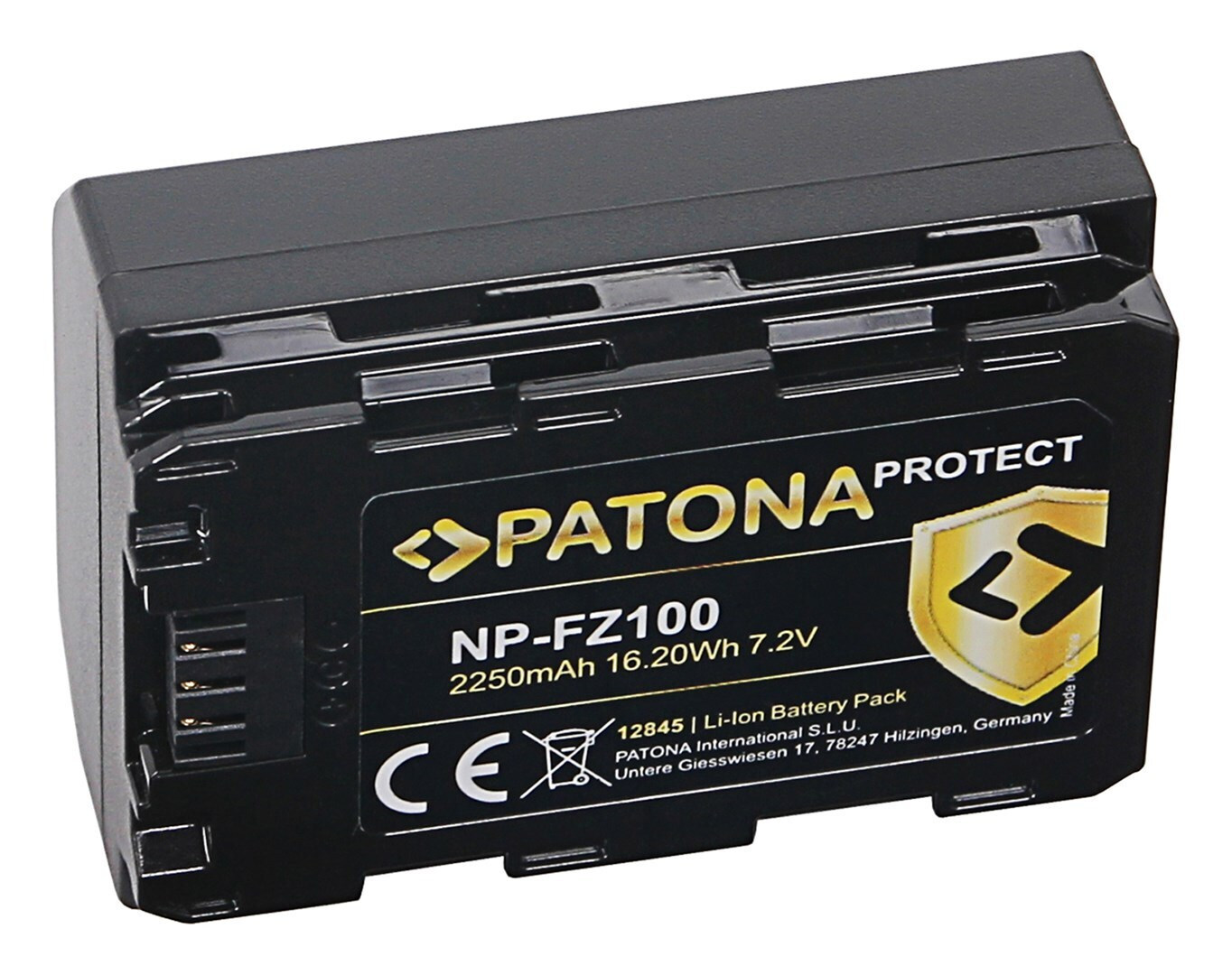 Patona Μπαταρία Φωτογραφικής Μηχανής Np-fz100 A7 Iii A7m3 Alpha 7 Iii A7 R Iii 325240 2250mAh Συμβατή με Sony - Image 2