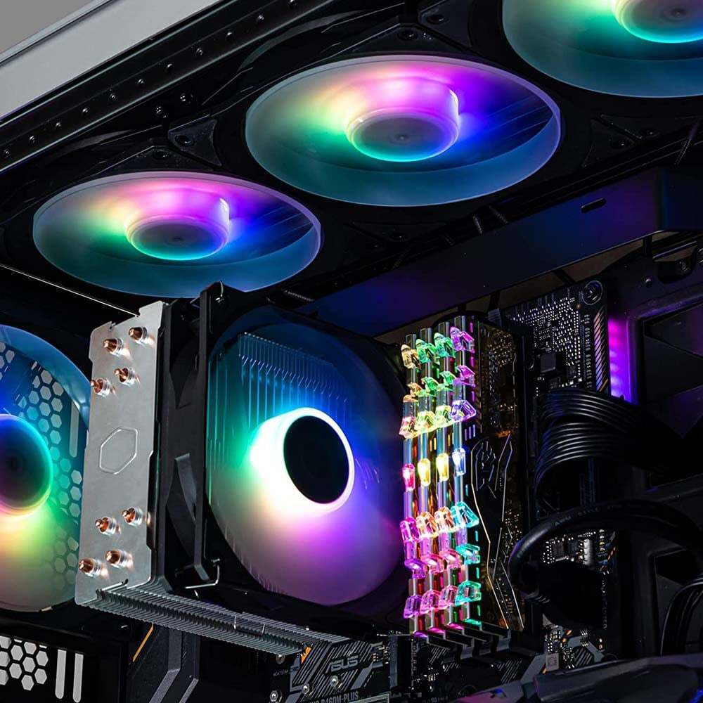 CoolerMaster MOBIUS 140P Case Fan με ARGB Φωτισμό και Σύνδεση 4-Pin PWM - Image 5