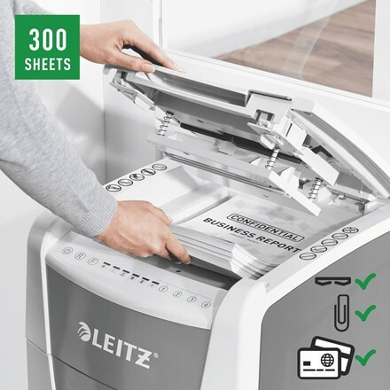 Leitz Καταστροφέας Εγγράφων Micro Cut 300 Φύλλων με Κάδο 60lt 80150000 - Image 10