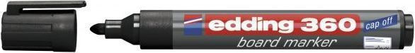 Edding 360 Μαρκαδόρος Πίνακα Black 4-360XL001