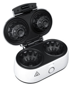 Adler AD 3062 Βαφλιέρα 2 Θέσεων σε Στρογγυλό Σχήμα 1400W