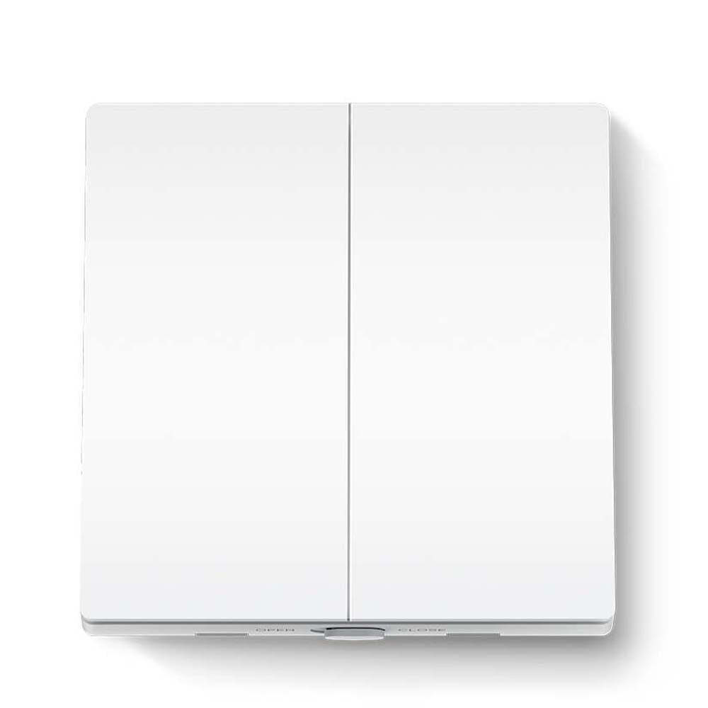 TP-LINK Tapo S220 v1 Χωνευτός Διακόπτης Τοίχου Φωτισμού Διπλός χωρίς Πλαίσιο Λευκός TAPO S220