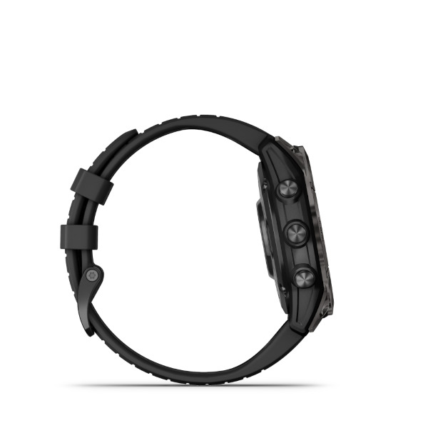 Garmin Fenix 7 Pro Sapphire Solar Titanium 47mm Αδιάβροχο Smartwatch με Παλμογράφο (Titanium Carbon Gray DLC with Black) - Image 4