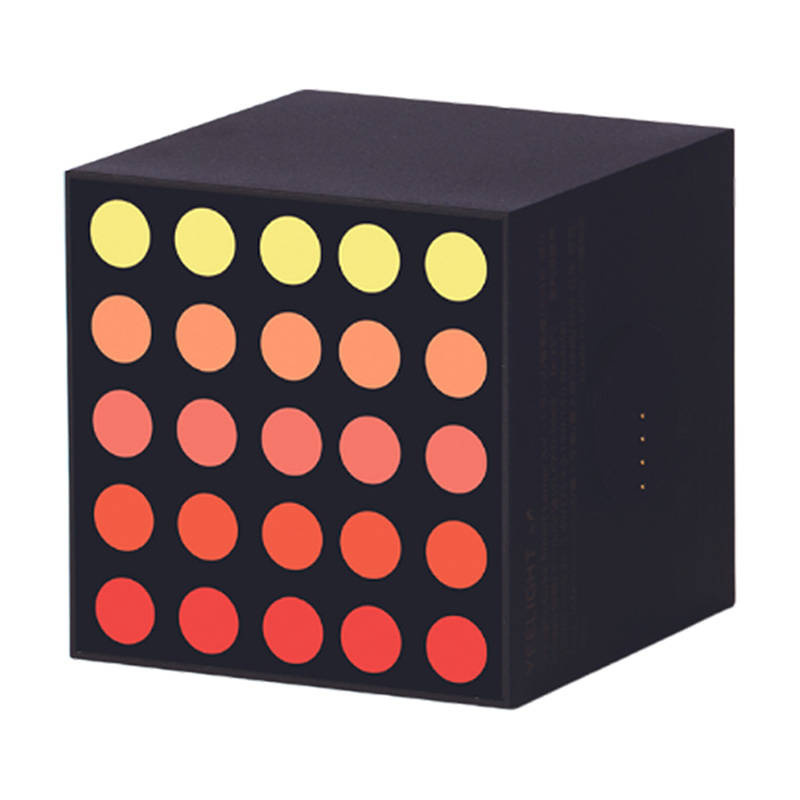 Yeelight Smart Διακοσμητικό Φωτιστικό Smart LED RGB 5x5εκ. YLFWD-0007