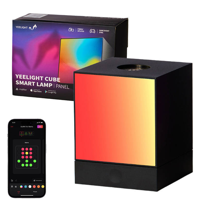 Yeelight Smart Διακοσμητικό Φωτιστικό Smart LED RGB Πίνακας 75x75εκ. YLFWD-0009