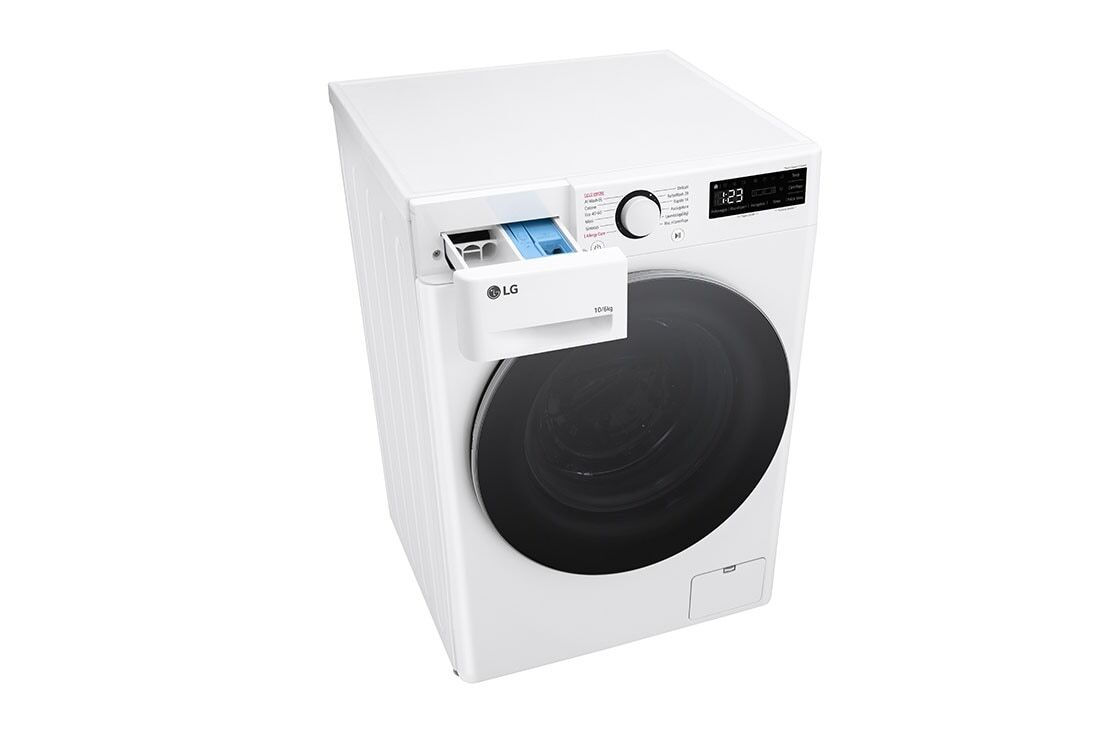 LG D4R5010TSWS Πλυντήριο-Στεγνωτήριο Ρούχων 10kg/6kg Ατμού 1400 Στροφές - Image 9