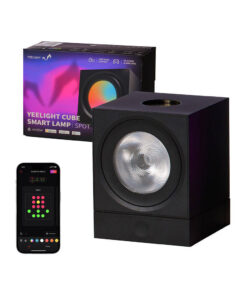Yeelight Smart Διακοσμητικό Φωτιστικό Smart LED RGB 7.5x7.5x7.5εκ. LFWD-0008