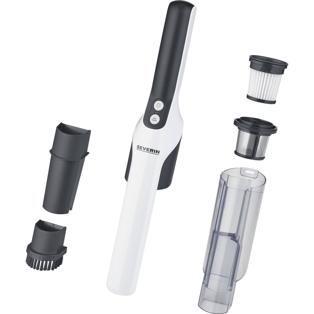 Severin S’Power HV 7140 Επαναφορτιζόμενο Σκουπάκι Χειρός 11.1V Λευκό - Image 3