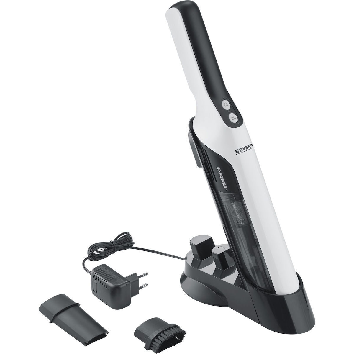 Severin S’Power HV 7140 Επαναφορτιζόμενο Σκουπάκι Χειρός 11.1V Λευκό - Image 4