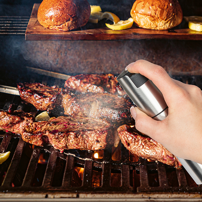 Profi Cook Σετ Λαδόξιδο Σπρέι από Ανοξείδωτο Ατσάλι 100ml - Image 6