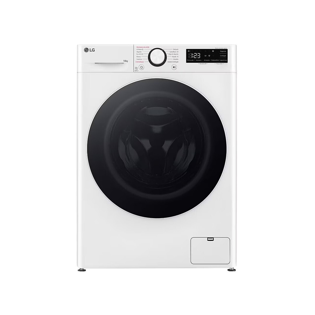 LG Πλυντήριο Ρούχων 10kg με Τεχνολογία Ατμού 1400 Στροφών TurboWash F4R5010TSWW