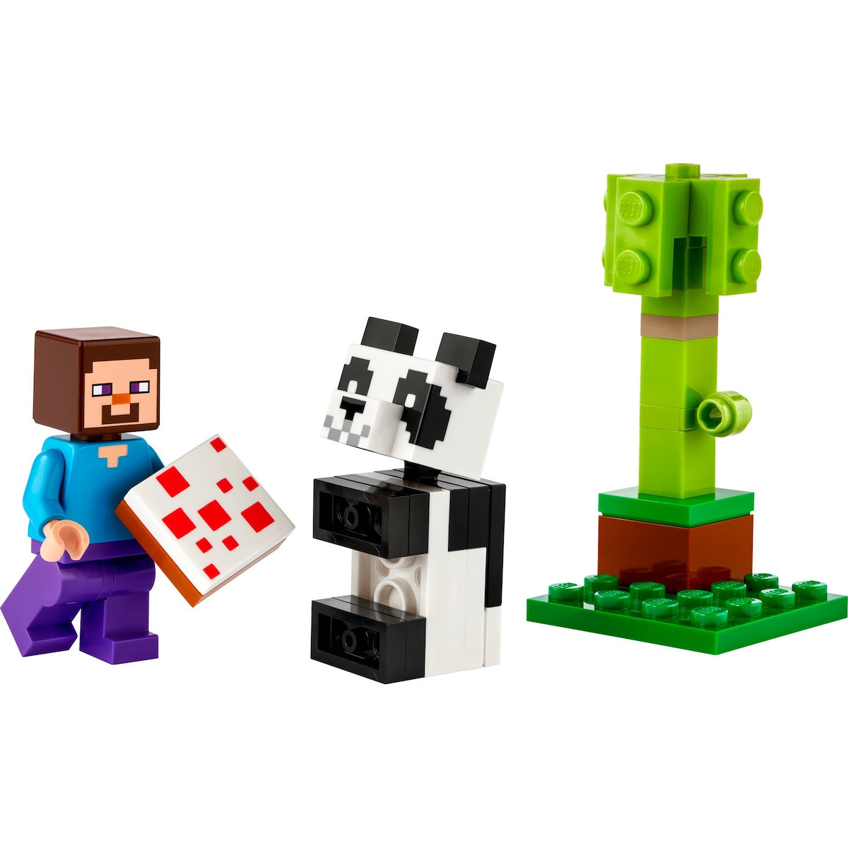 Lego Minecraft Steve & Baby Panda για 6+ Ετών - Image 2