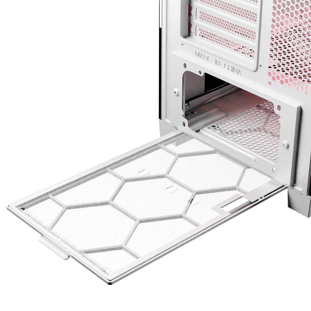 Modecom Volcano Expanse T Apex ARGB Gaming Midi Tower Κουτί Υπολογιστή με Πλαϊνό Παράθυρο Λευκό - Image 2