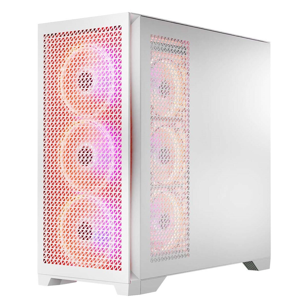 Modecom Volcano Expanse T Apex ARGB Gaming Midi Tower Κουτί Υπολογιστή με Πλαϊνό Παράθυρο Λευκό - Image 6
