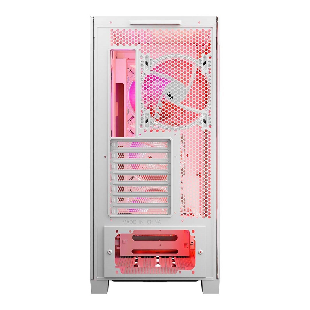 Modecom Volcano Expanse T Apex ARGB Gaming Midi Tower Κουτί Υπολογιστή με Πλαϊνό Παράθυρο Λευκό - Image 13