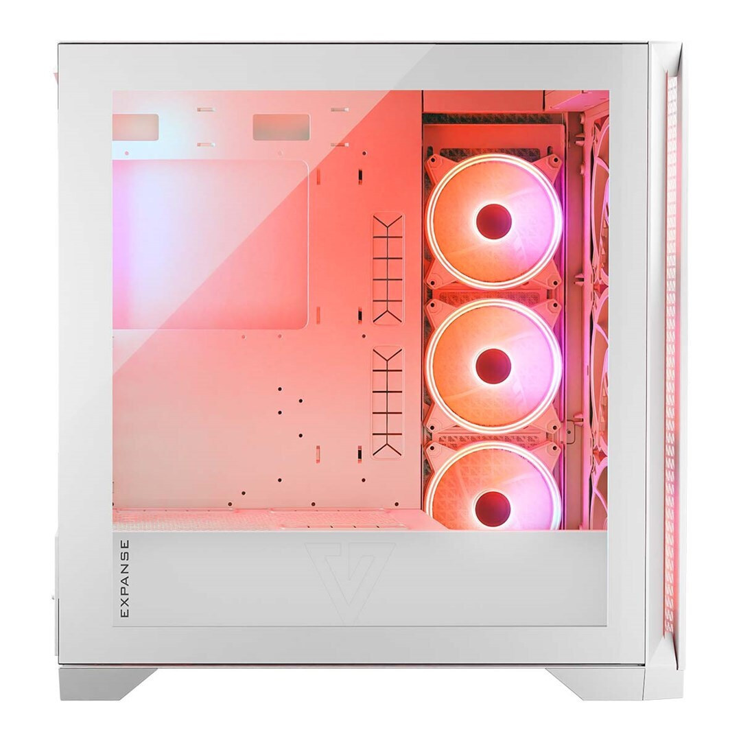 Modecom Volcano Expanse T Apex ARGB Gaming Midi Tower Κουτί Υπολογιστή με Πλαϊνό Παράθυρο Λευκό - Image 14