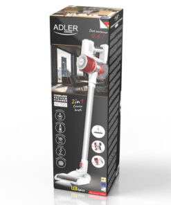 Alternative view of Adler Επαναφορτιζόμενη Σκούπα Stick 22.2V Λευκή AD 7051