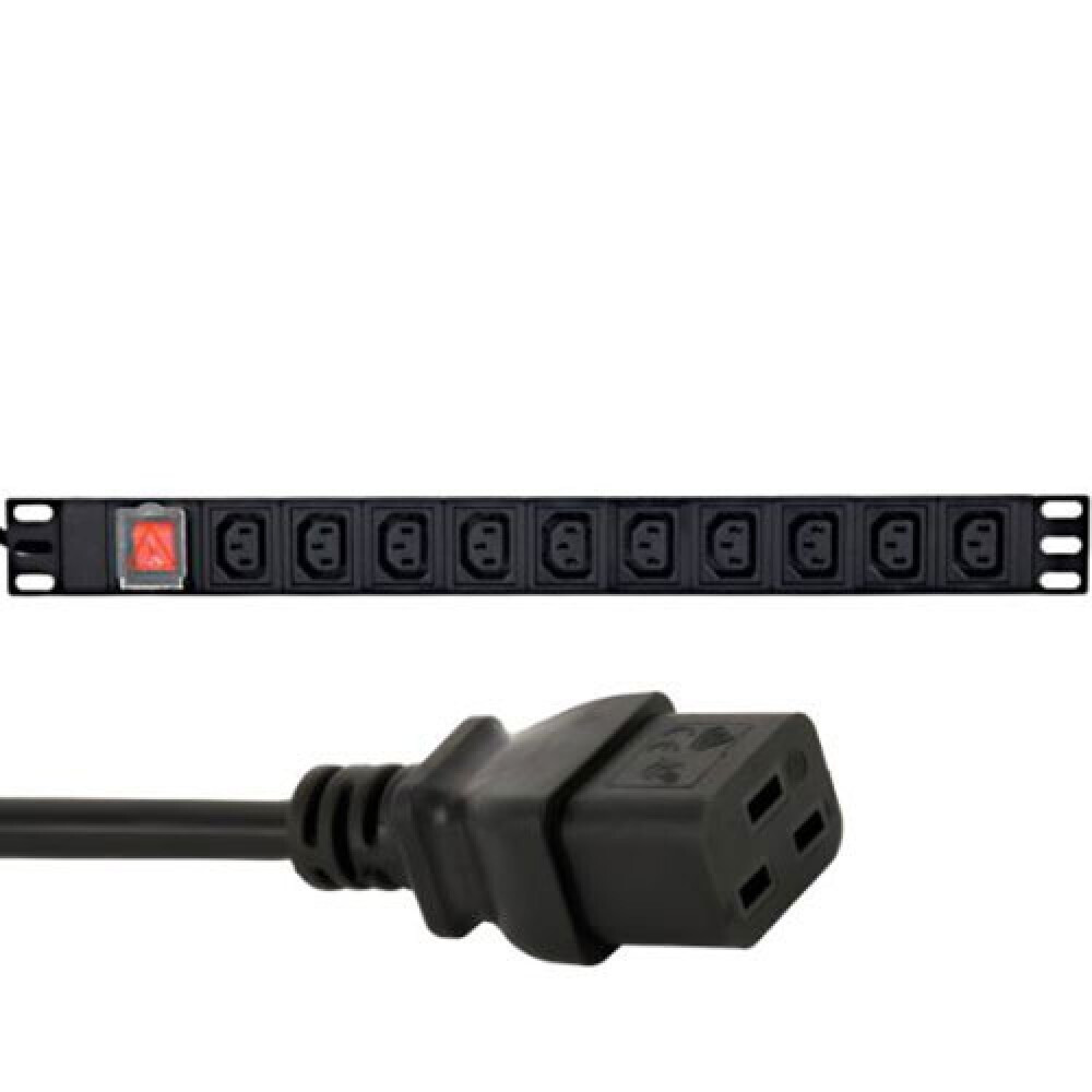 Energenie Πολύπριζο Rack EG-PDU-10C132C19 10τμχ