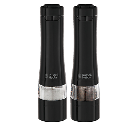 Russell Hobbs Σετ Ηλεκτρικοί Μύλοι Μπαχαρικών Inox σε Μαύρο Χρώμα 2τμχ - Image 3