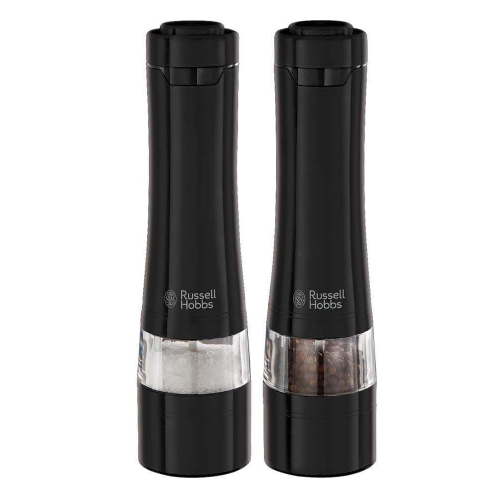 Russell Hobbs Σετ Ηλεκτρικοί Μύλοι Μπαχαρικών Inox σε Μαύρο Χρώμα 2τμχ - Image 2