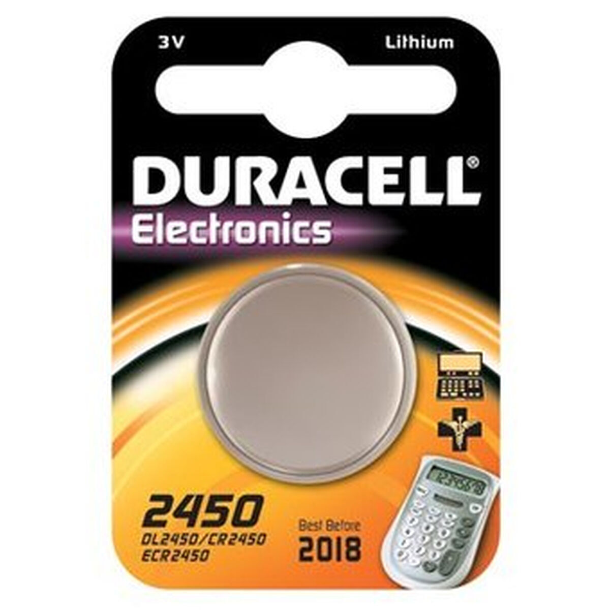 Duracell Μπαταρία Λιθίου Ρολογιών CR2450 3V - Image 2