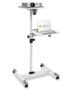 Techly Βάση Projector Δαπέδου ICA-TB TPM-6 309593 με Μέγιστο Φορτίο 10kg Λευκή