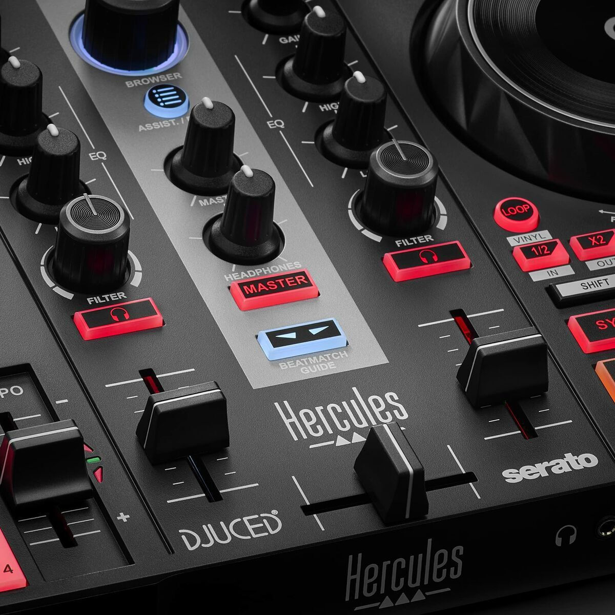 Hercules Inpulse 200 MK2 DJ Controller 2 Καναλιών - Image 6