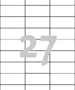 Avery Αυτοκόλλητες Ετικέτες Α4 Ορθογώνιες 70x32mm