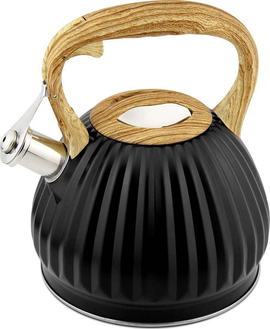 Promis Fabio Τσαγιέρα Ανοξείδωτη Γκρι 3000ml TMC-17D