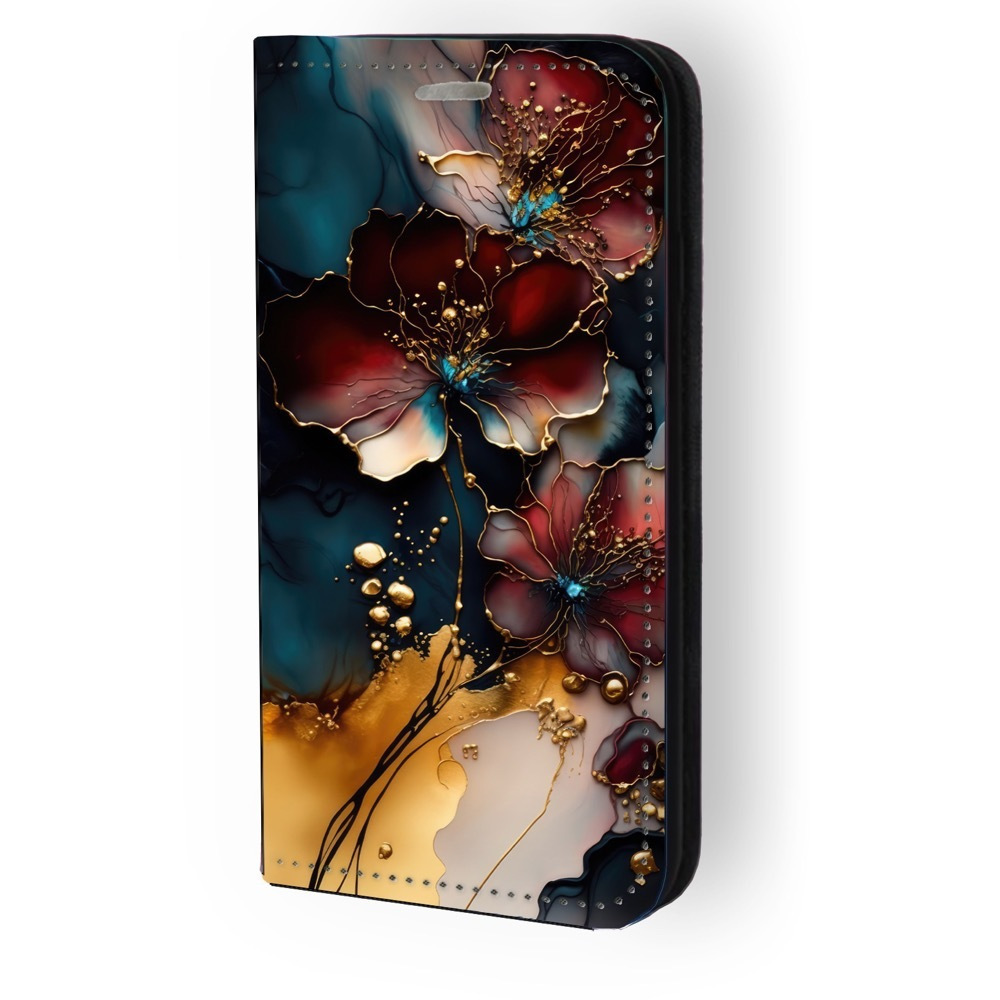 Θήκη Book Σχέδιο Flowers 9620 Xiaomi Redmi 12