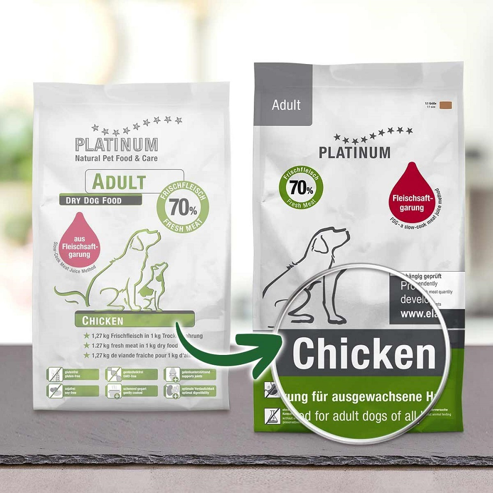 Platinum Pet Food & Care 0.9kg Ξηρά Τροφή για Ενήλικους Στειρωμένους Σκύλους Μικρόσωμων Φυλών με Κοτόπουλο - Image 2