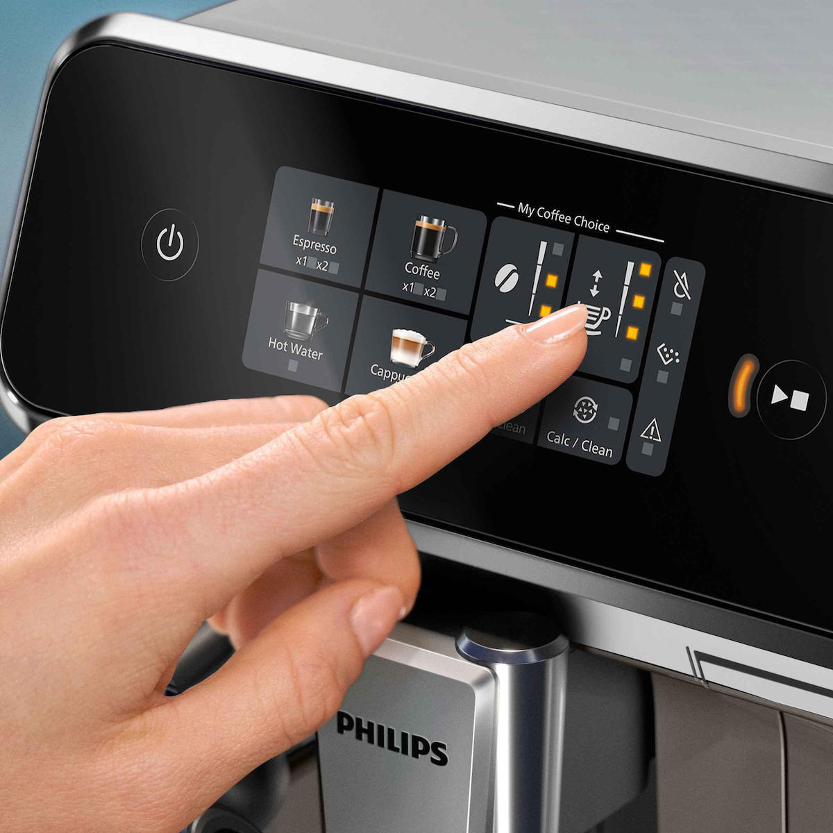Philips Series 2300 Αυτόματη Μηχανή Espresso 1500W Πίεσης 15bar για Cappuccino με Μύλο Άλεσης Λευκή - Image 10