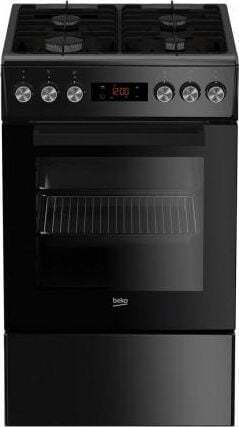 Beko FSE52321DBD Κουζίνα 55lt με Εστίες Φυσικού Αερίου Π50εκ. Μπεζ