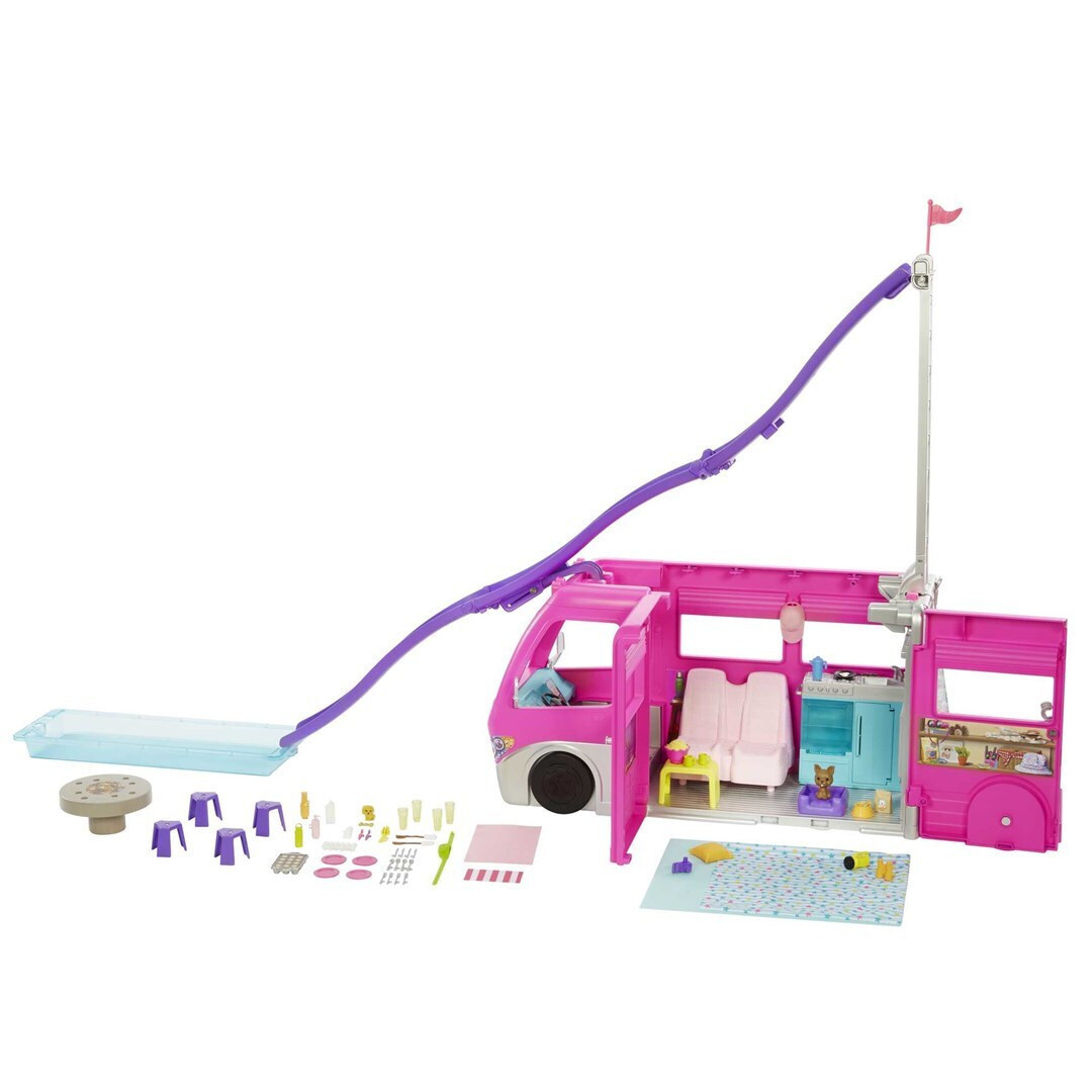 Barbie Dream Camper Vehicle για 3+ Ετών - Image 6