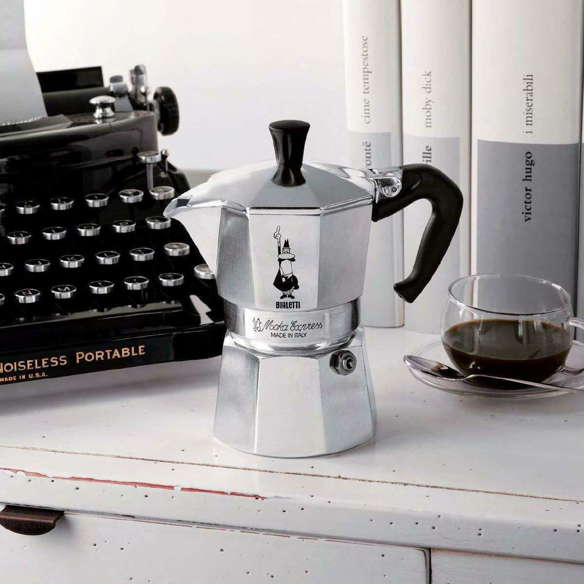 Bialetti Moka Express Μπρίκι Espresso 2cups Ασημί - Image 5