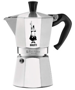 Alternative view of Bialetti Moka Express Μπρίκι Espresso 2cups Ασημί