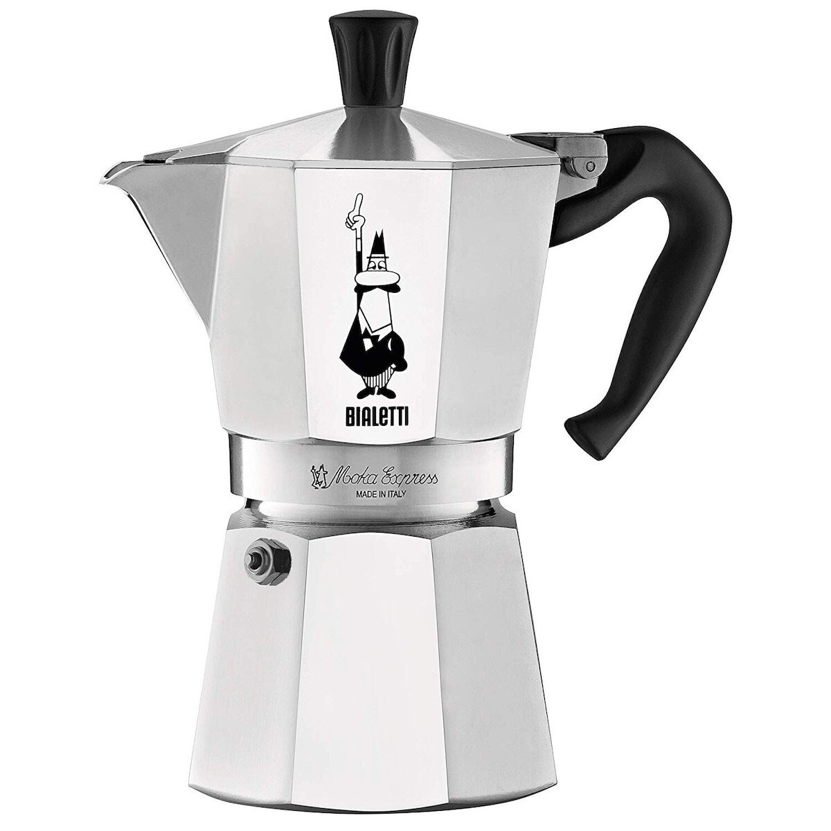 Bialetti Moka Express Μπρίκι Espresso 2cups Ασημί - Image 2