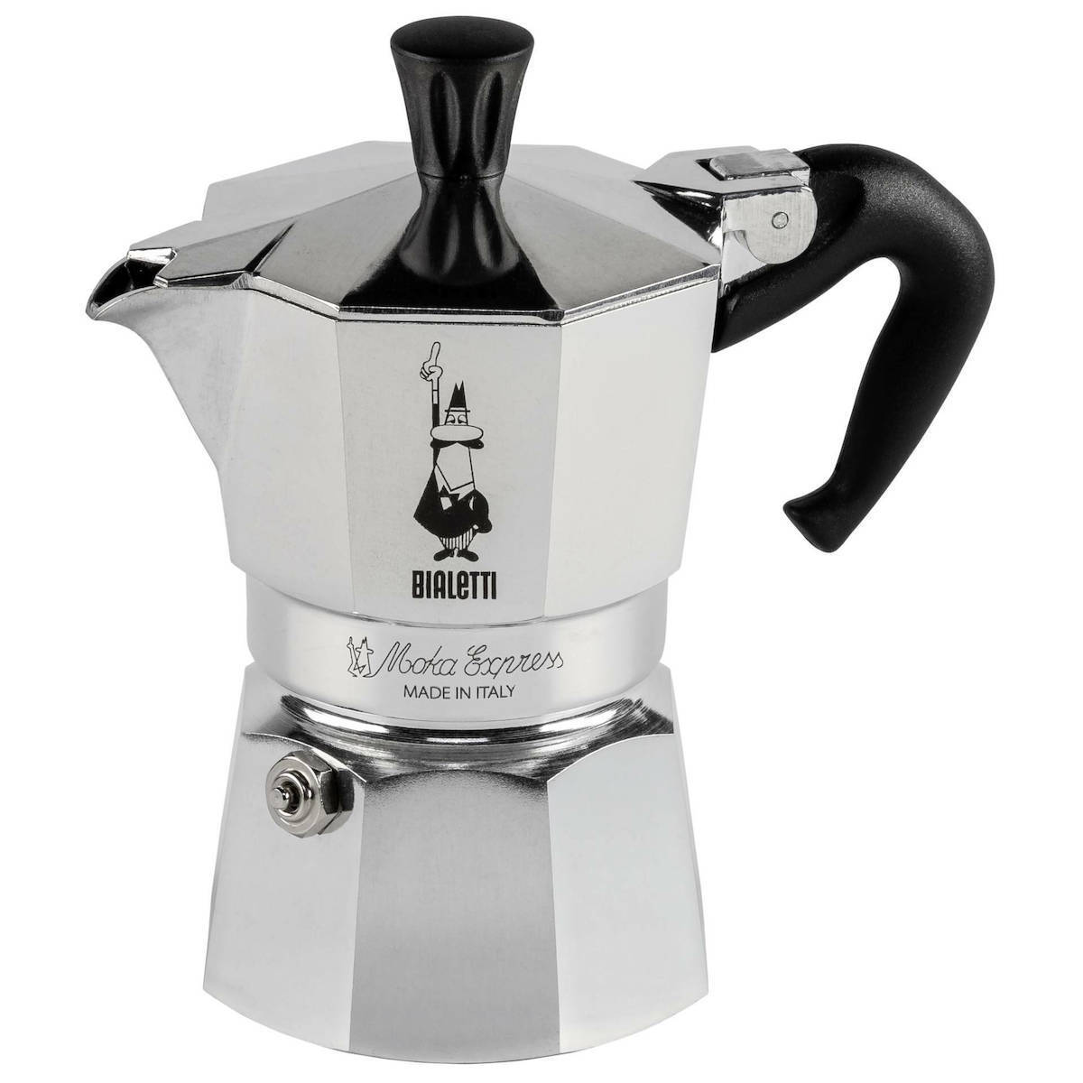 Bialetti Moka Express Μπρίκι Espresso 2cups Ασημί - Image 4