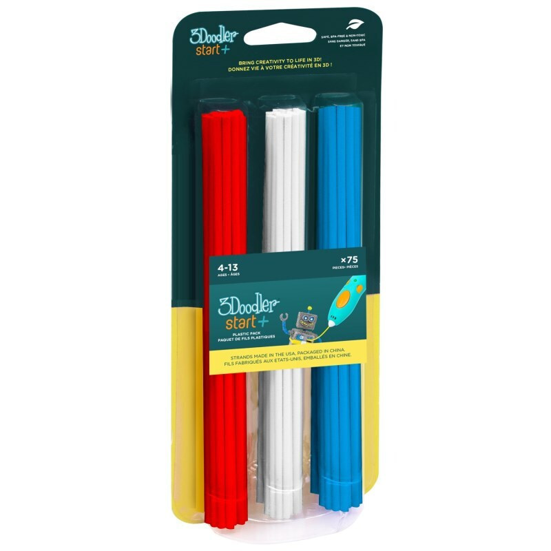 3Doodler Start PLA 3D Printer Filament 1.75mm Μπλε 0.001kg (Spool)