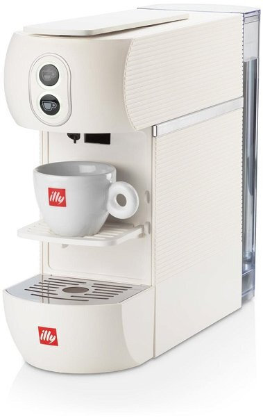 Illy Easy Καφετιέρα για Κάψουλες E.S.E. Pod Πίεσης 20bar Λευκή