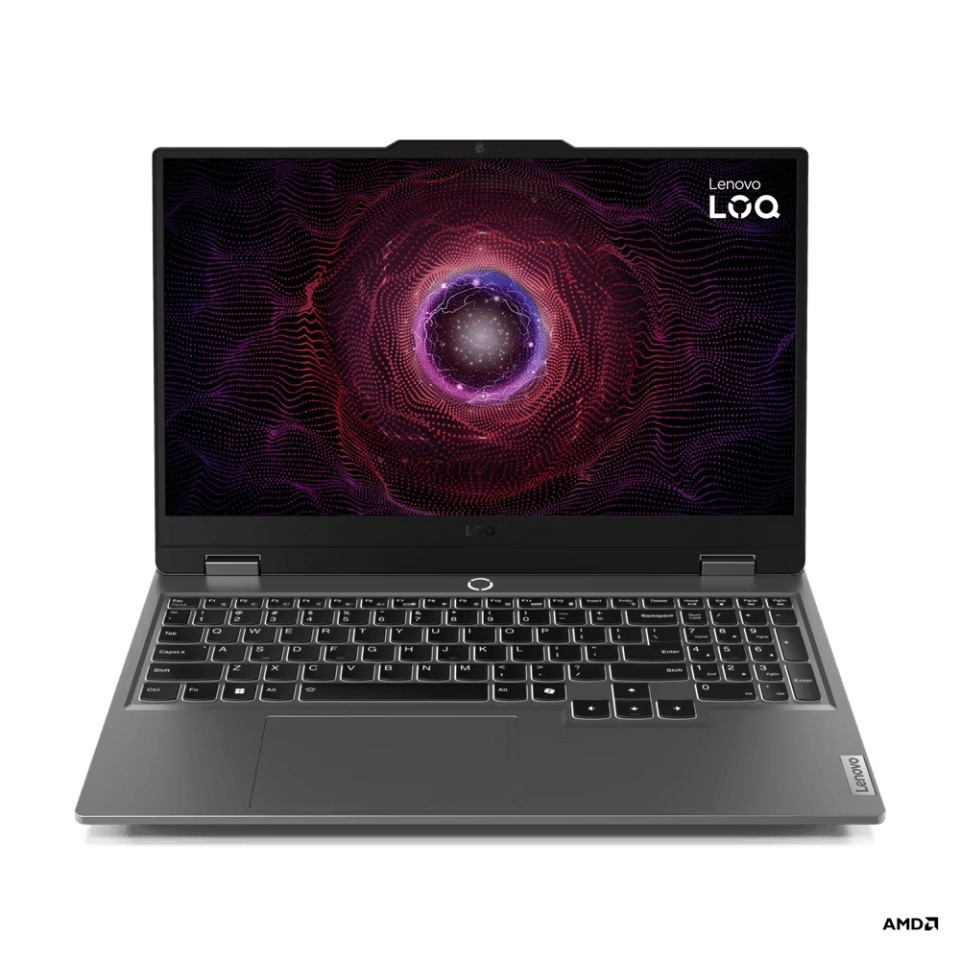Lenovo LOQ 15ARP9 15.6" IPS FHD 144Hz (Ryzen 7-7435HS/16GB/512GB SSD/GeForce RTX 4050/No OS) Luna Grey (International English Keyboard)